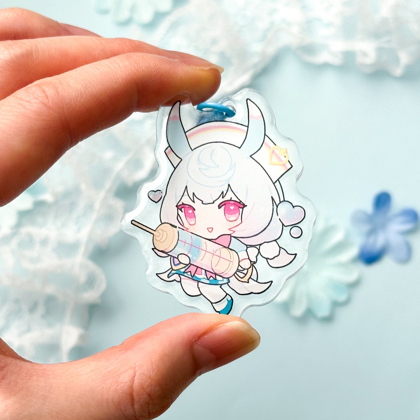 Genshin Impact: Sigewinne Acrylic Keychain