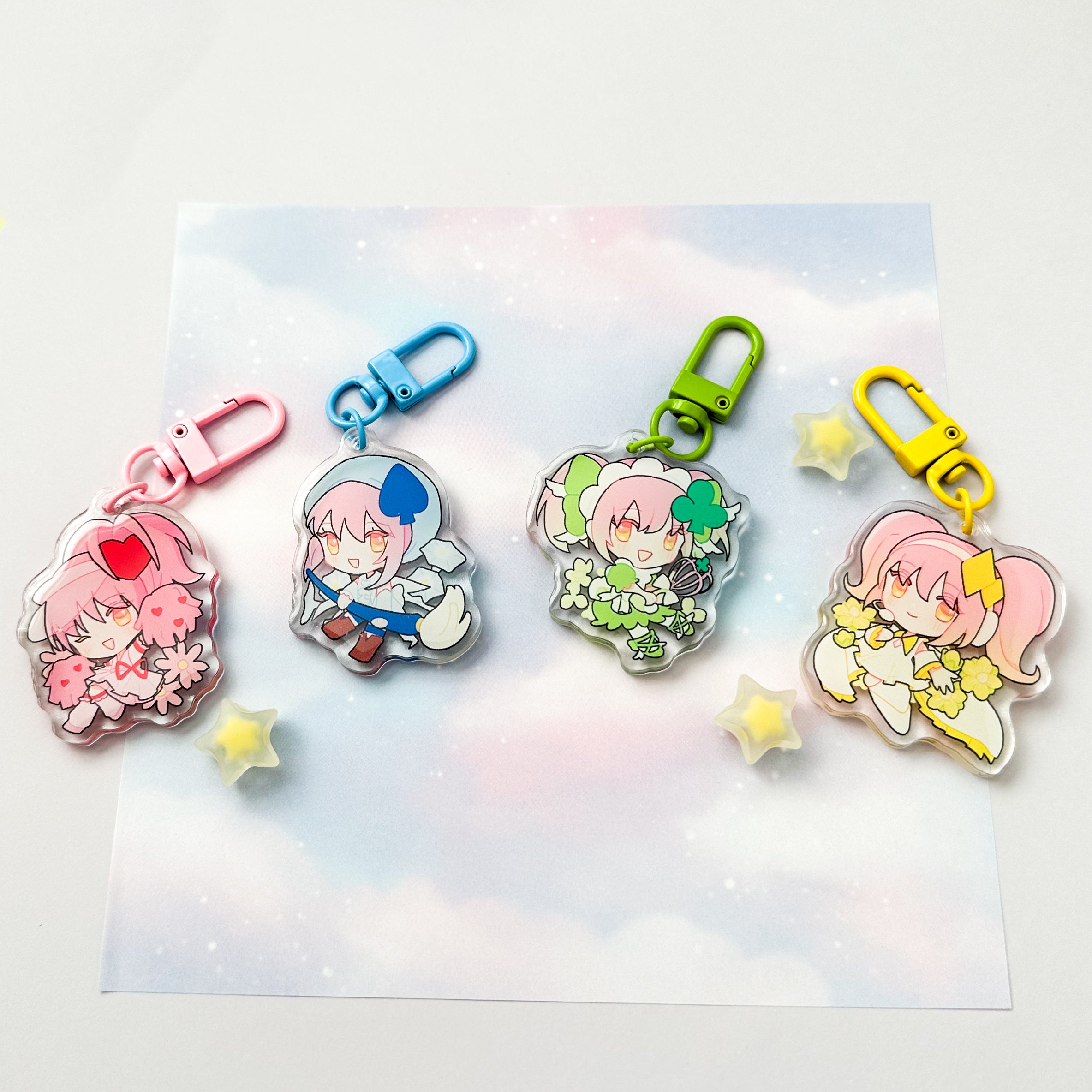 Shugo Chara Anime Keychain Hinamori Amu Eggshell Series
