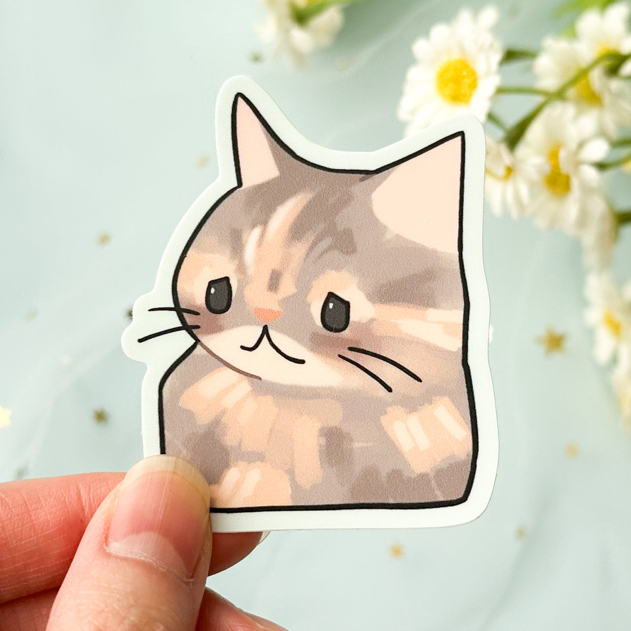 Meme Cat Vinyl Stickers