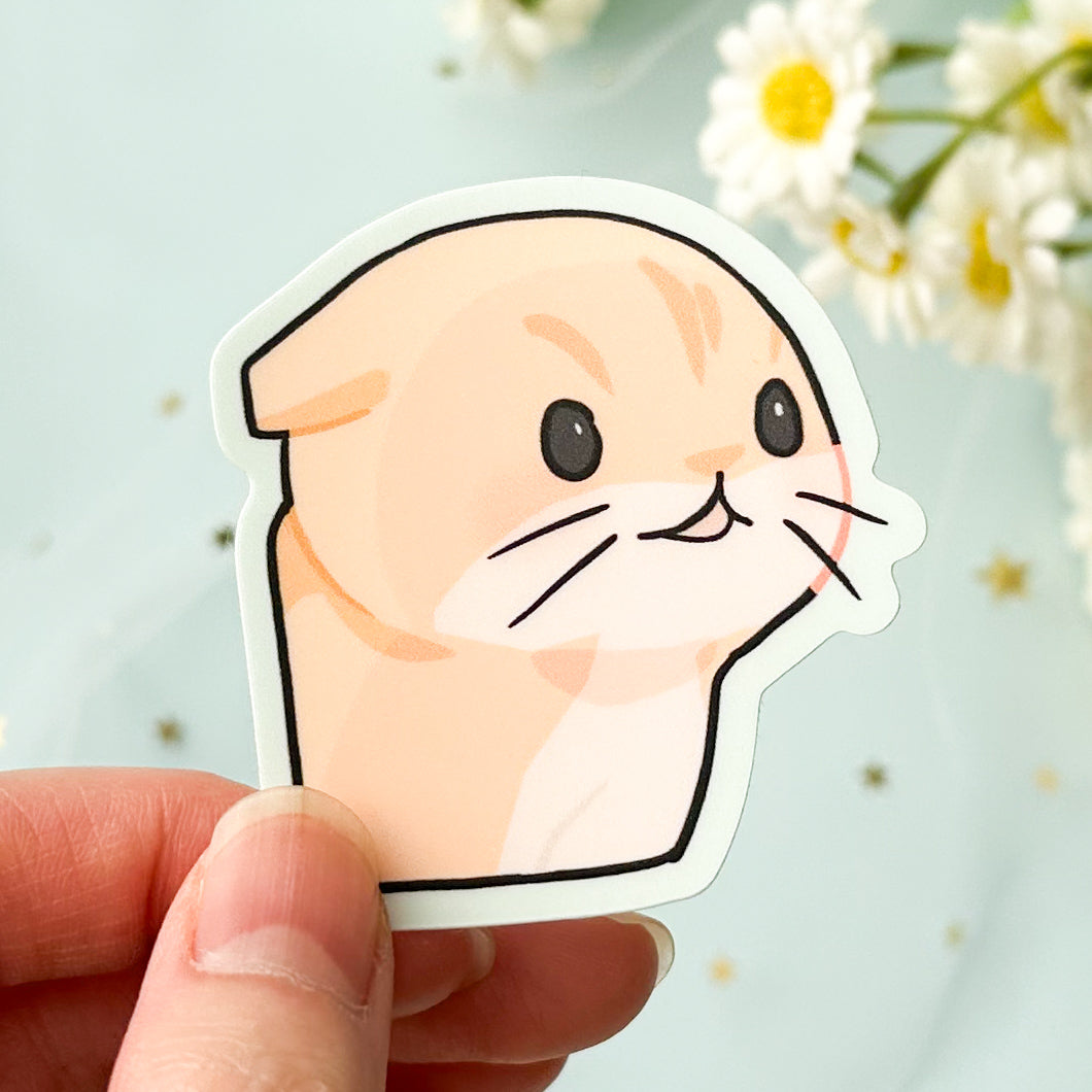 Meme Cat Vinyl Stickers