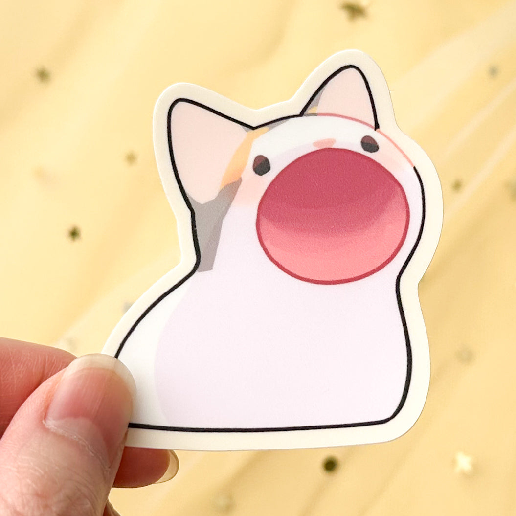 Meme Cat Vinyl Stickers