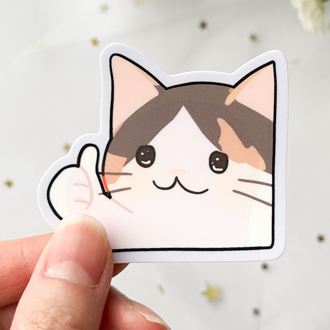 Meme Cat Vinyl Stickers