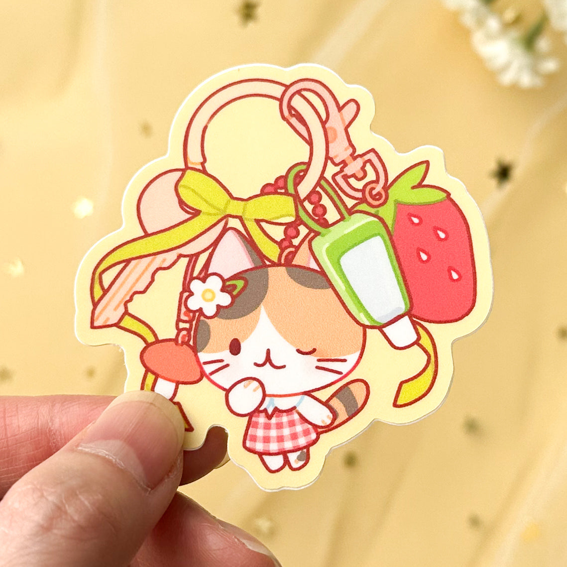 Trinket Kitties Vinyl Stickers