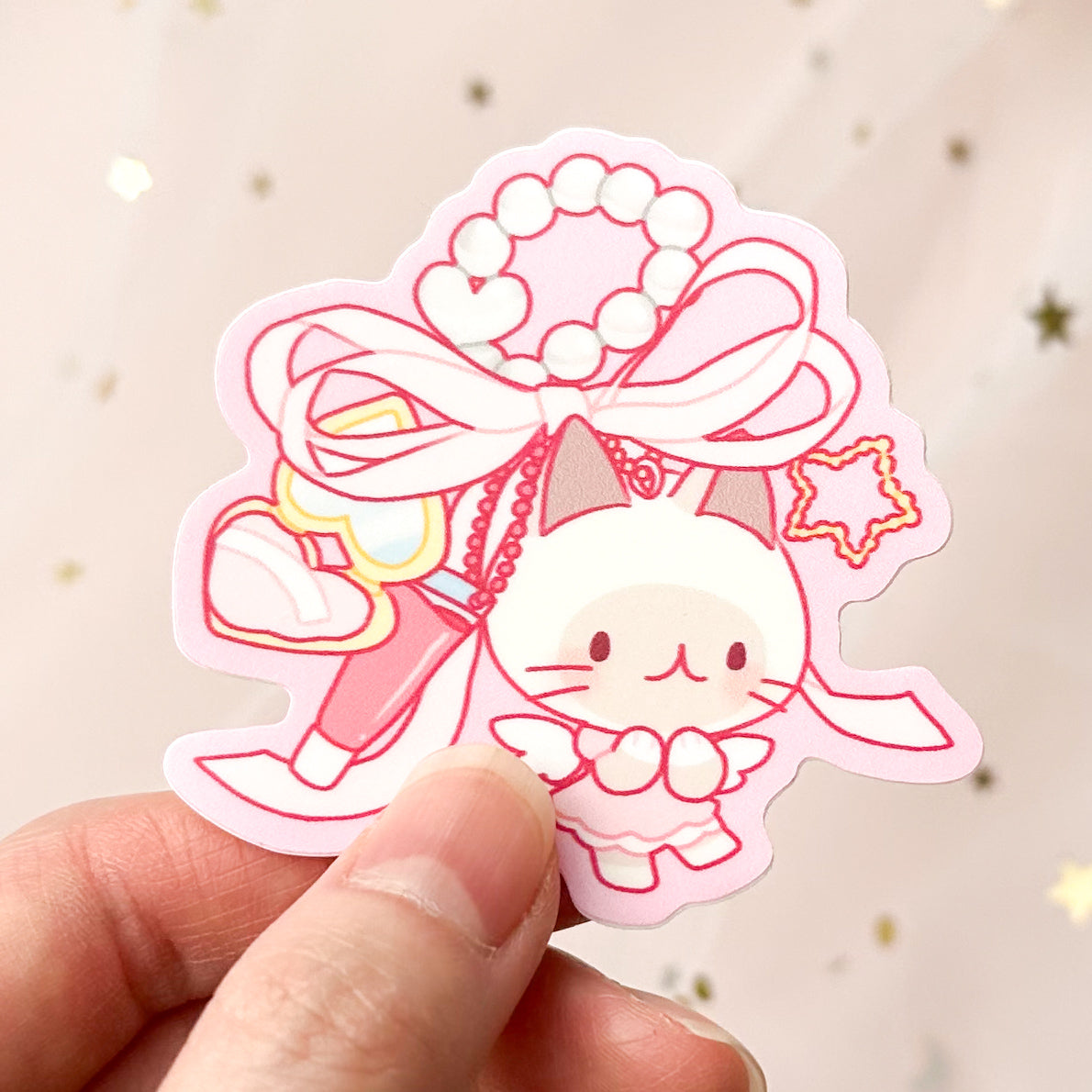 Trinket Kitties Vinyl Stickers