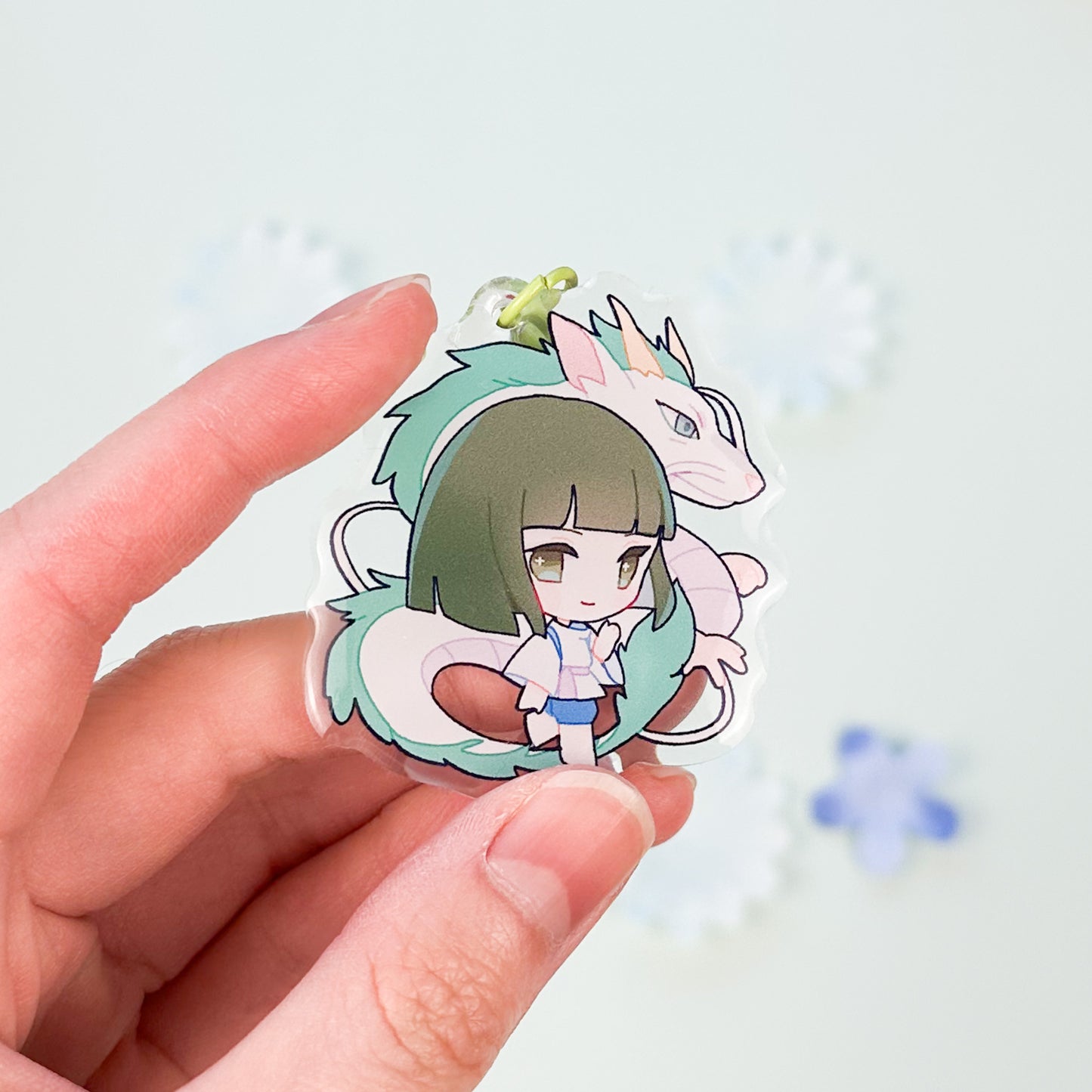 Dream Bathhouse: Dragon Acrylic Keychain