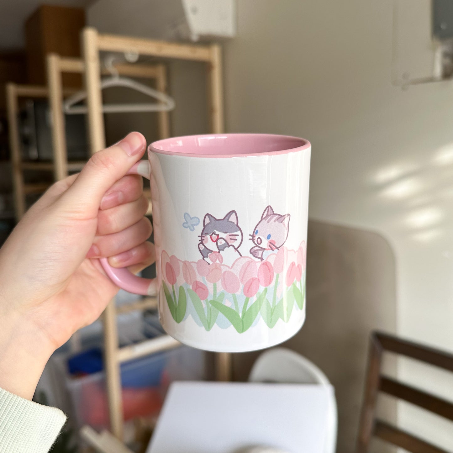 Pepper & Dawny Tulip Field Mug