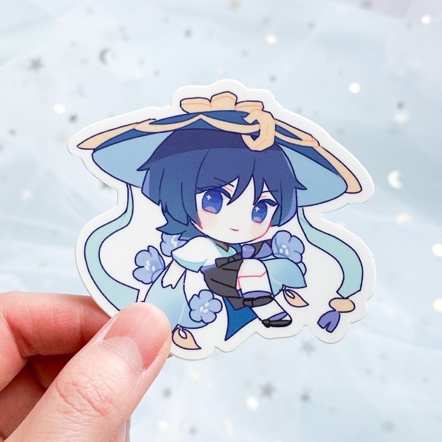 Genshin Impact: Wanderer Vinyl Sticker