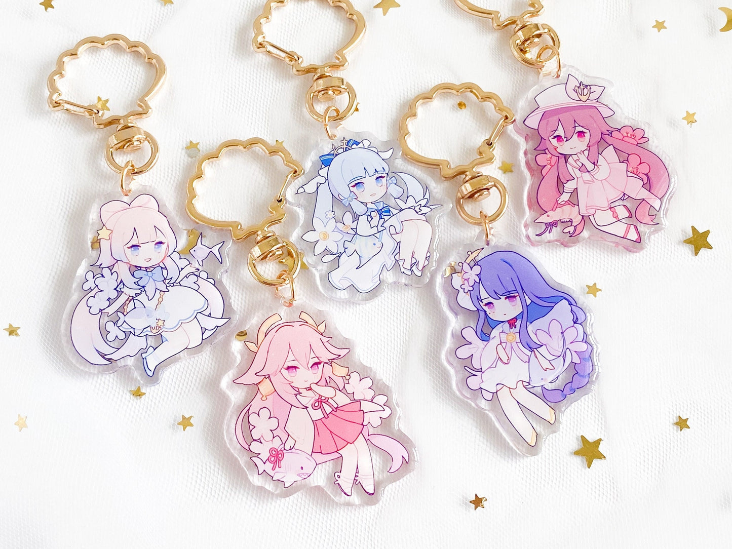 Sailor Genshin Impact Acrylic Keychain/Charm