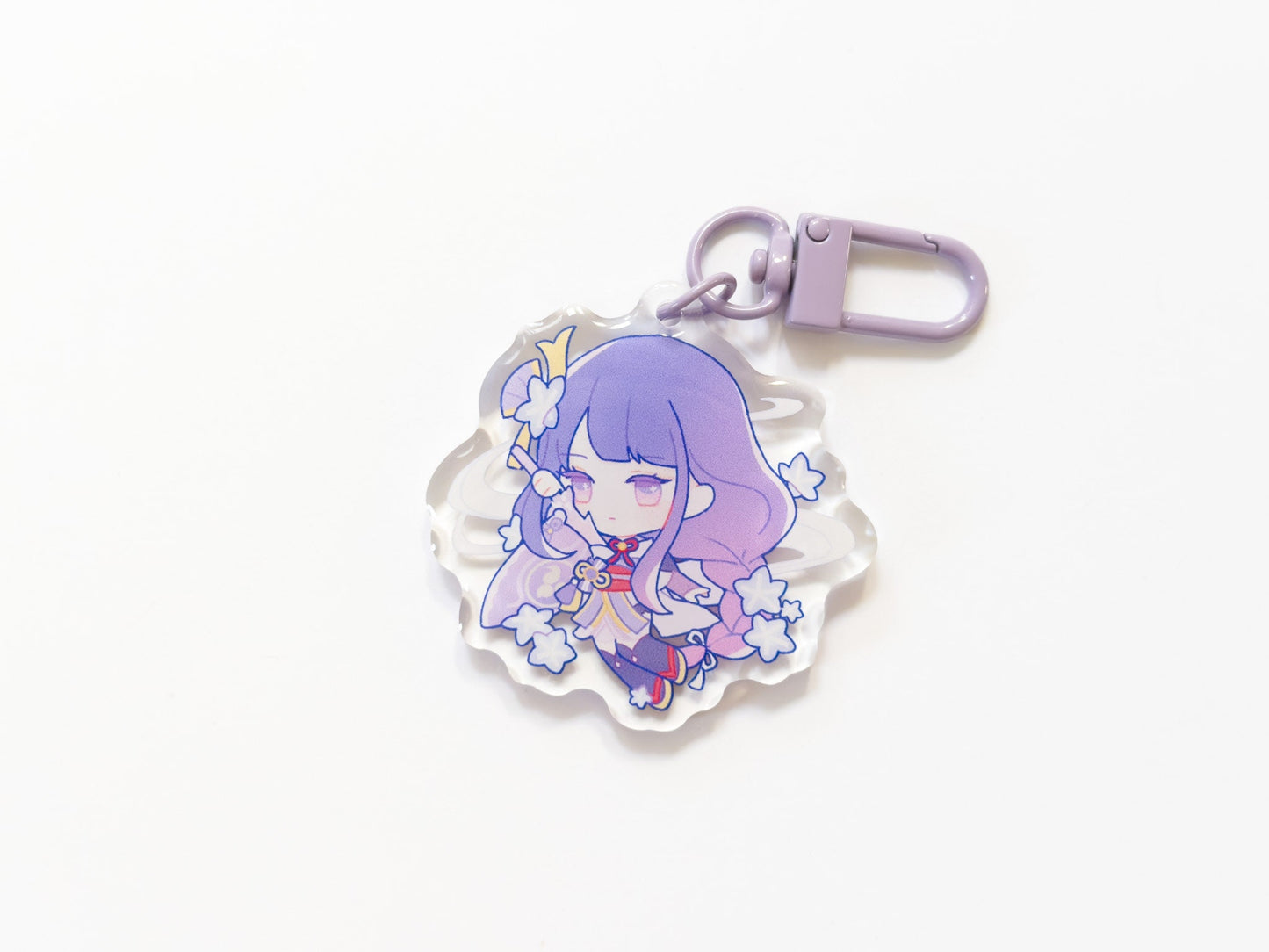 Genshin Impact Acrylic Keychain/Charm Kokomi Raiden Yae Ayato Ayaka