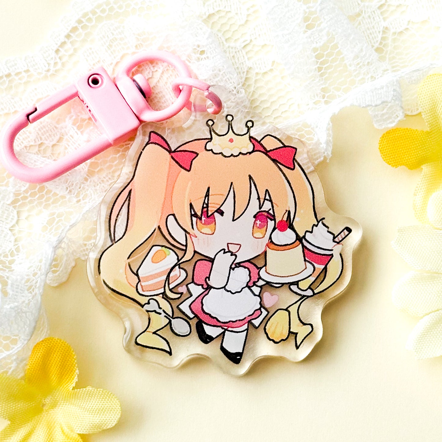 Kitchen Princess Acrylic Keychain