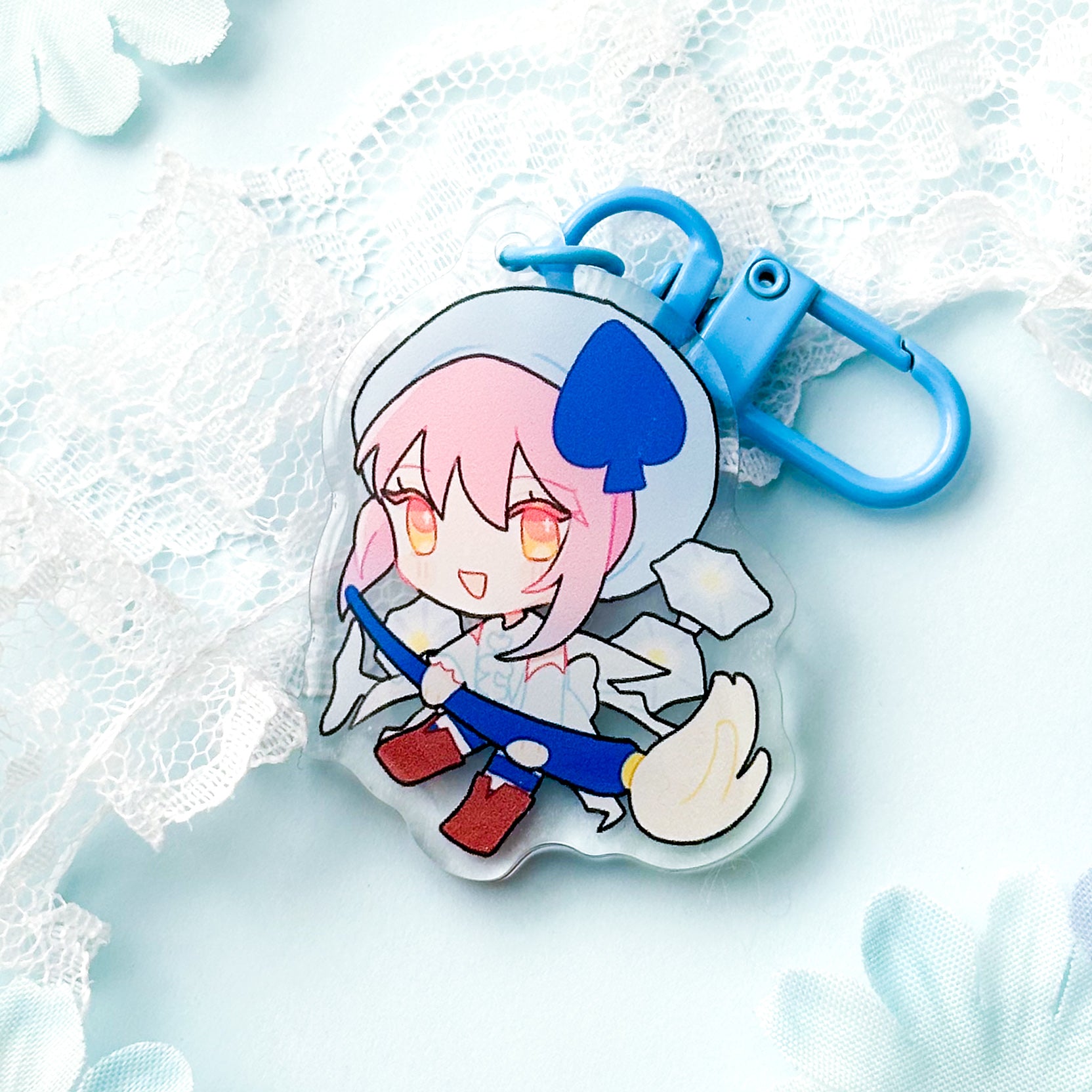 【SALE／60%OFF】 Chara Shugo Acrylic Puffifish – Keychain Bags&Wallets