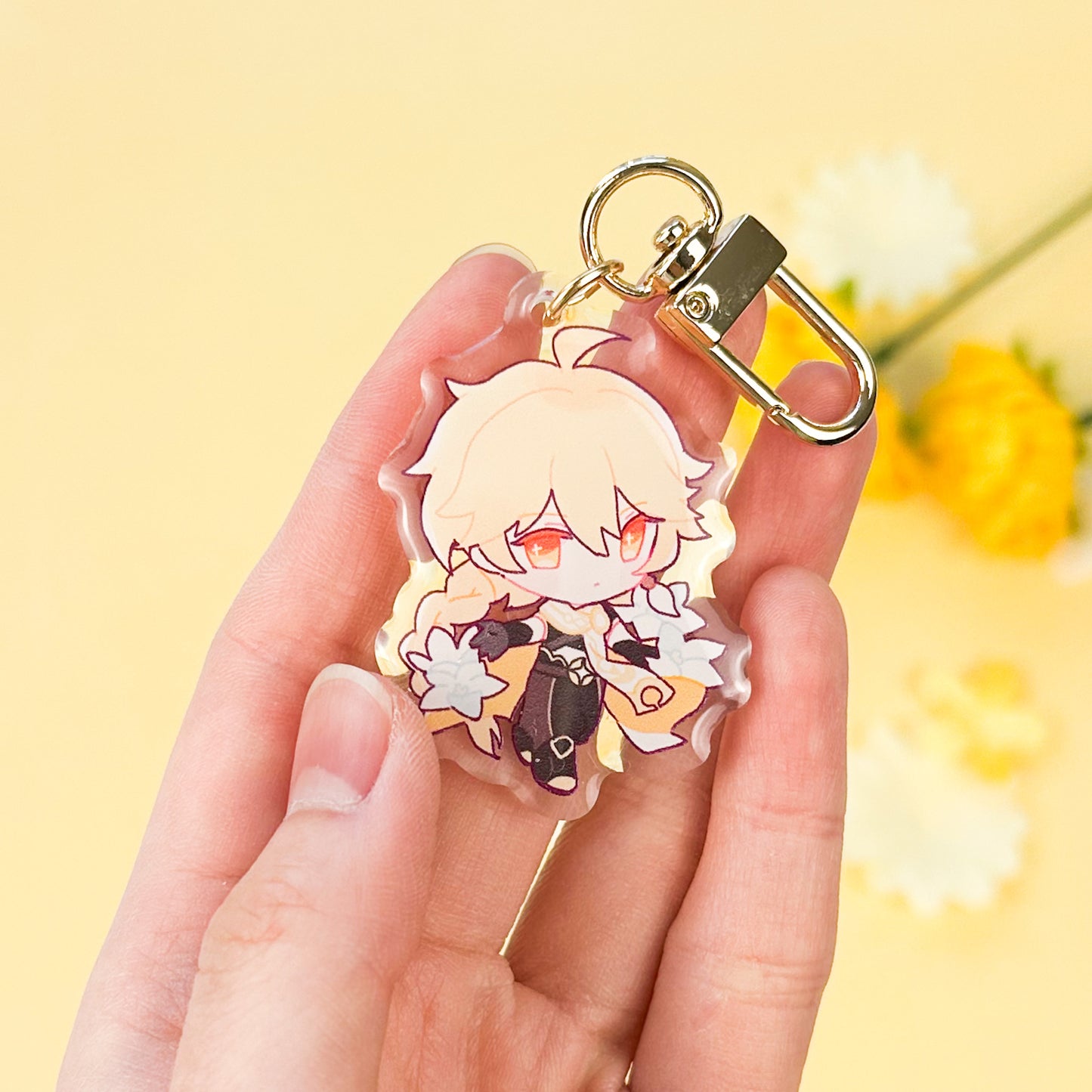 Genshin Impact: Aether Acrylic Keychain