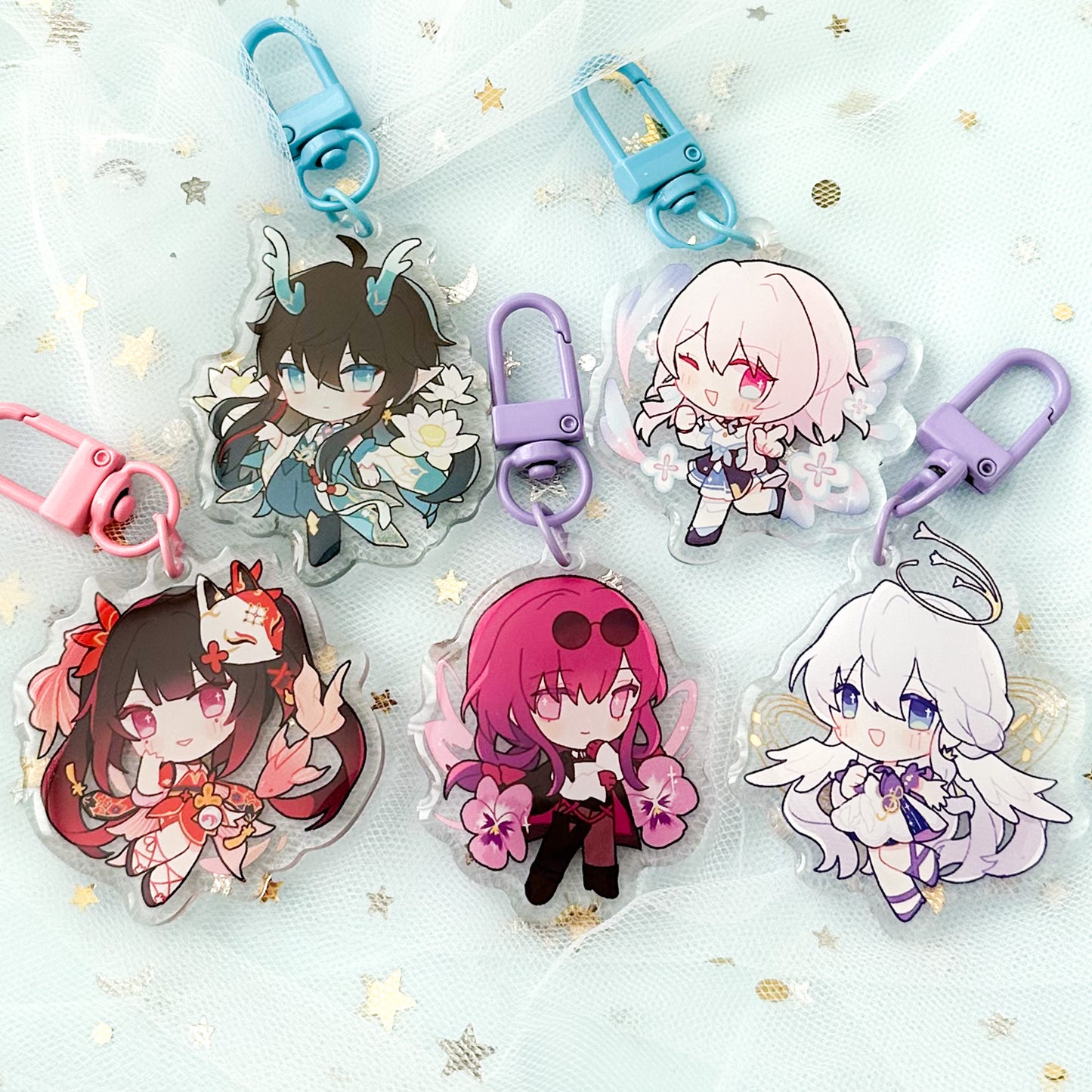 HSR Acrylic Keychain