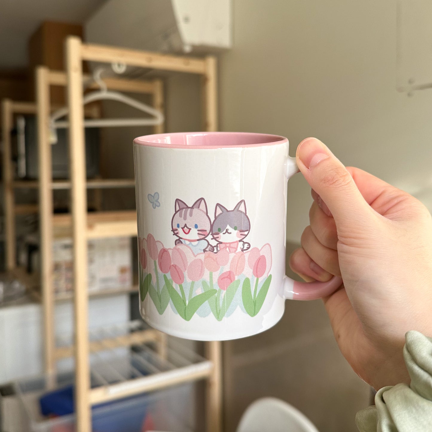 Pepper & Dawny Tulip Field Mug