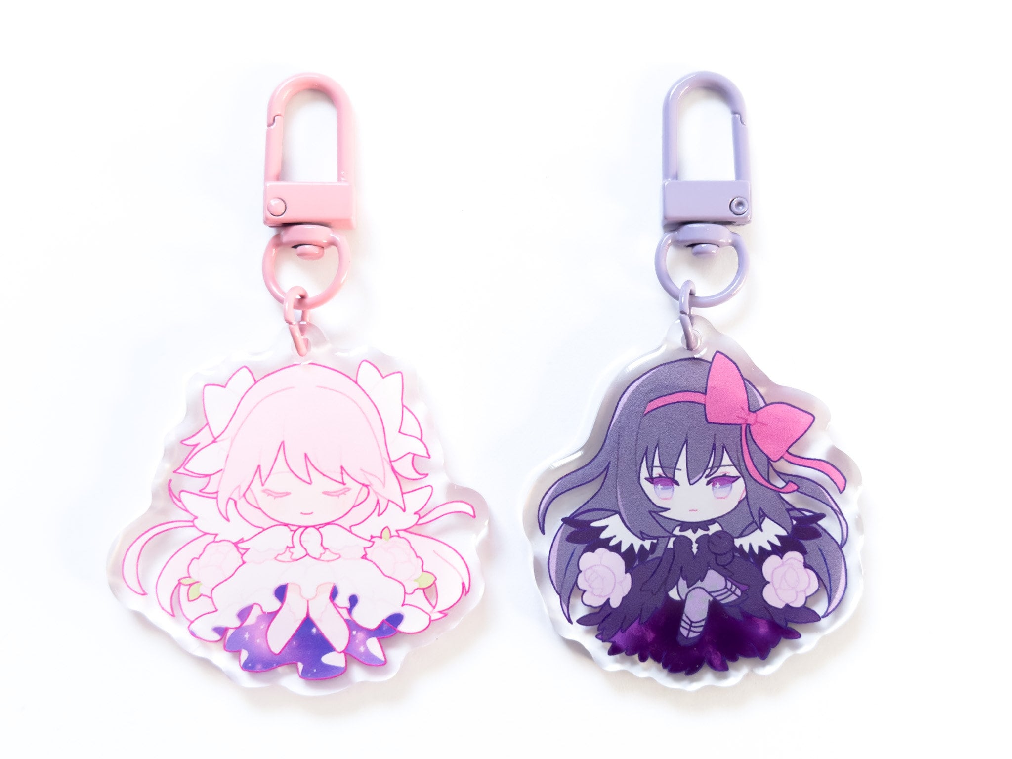 Madoka Magica purchases Keychain Fandom Lot